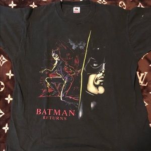 Great Condition Vintage Rare FOTL Batman Returns Promo Tee Size XL!
